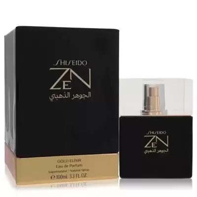Zen Gold Elixir by Shiseido Eau De Parfum Spray 3.4 oz