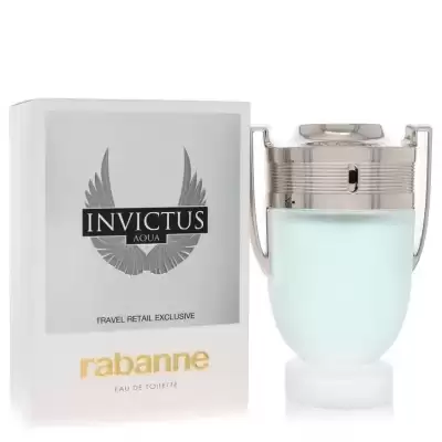 Invictus Aqua by Paco Rabanne Eau De Toilette Spray 3.4 oz