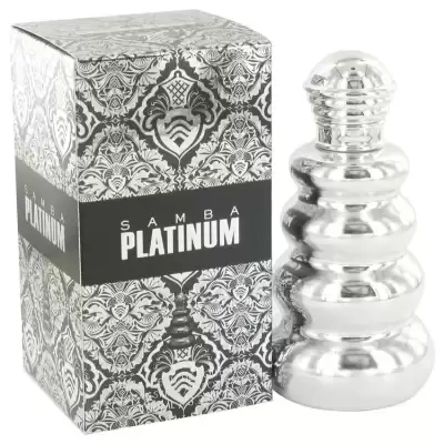 Samba Platinum by Perfumers Workshop Eau De Toilette Spray 3.3 oz