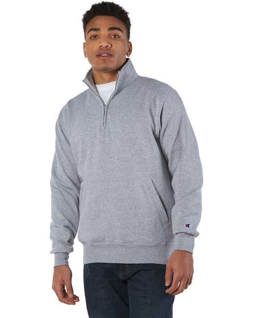 champion men's double dry eco fleece crew