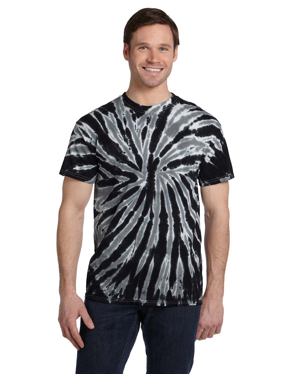 Download Tie-Dye Style CD110 5.4 oz. 100% Cotton Twist Tie-Dyed T-Shirt