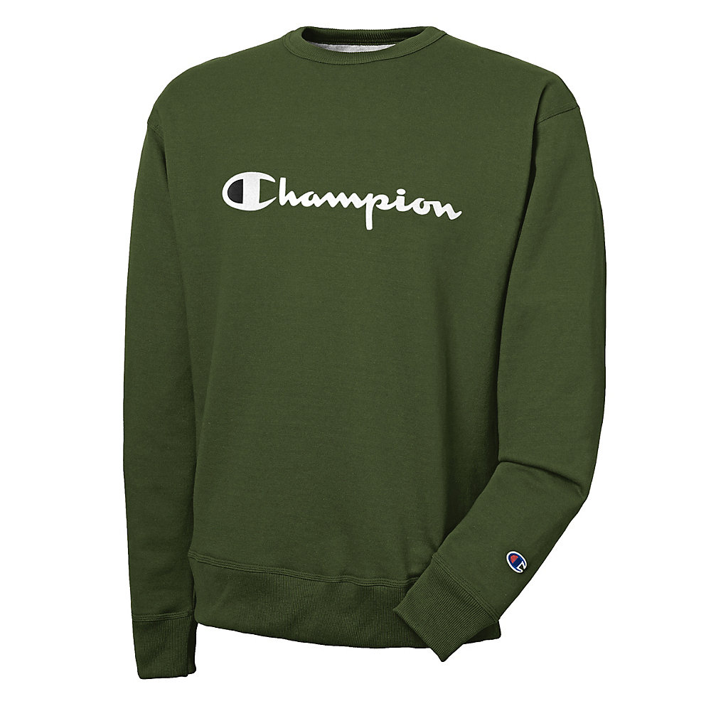 champion powerblend joggers script logo
