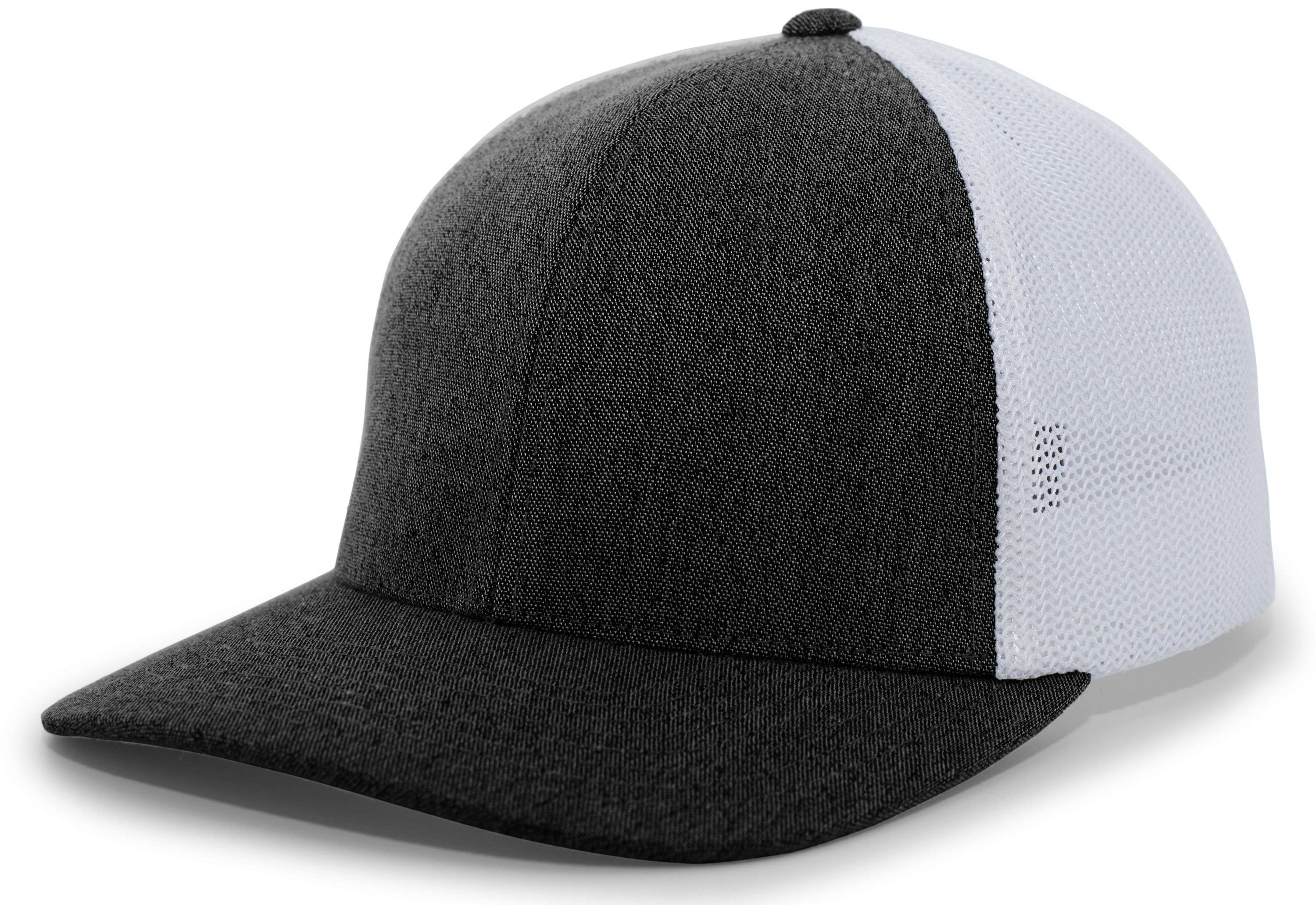 Pacific Headwear Heather Mid Profile Pro Model Trucker Flexfit Cap