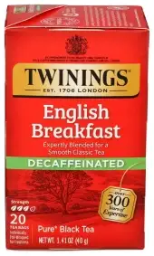 Twining Tea Decaffeinated English Breakfast Tea