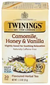 Twining Tea Herbal Cammle Honey Vanila Tea