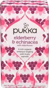 Pukka Herbs Elderbry Echinacea Tea
