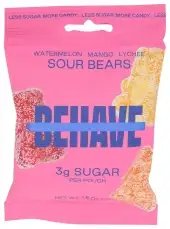 Behave Foods Inc Bears Sour Mngo Wtrmln