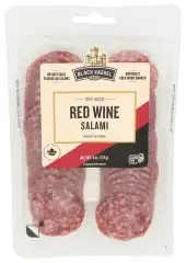 Black Kassel Salami Red Wine