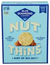Blue Diamond Cracker Nut Thin Sea Salt