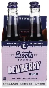 Boots Beverages Soda Dewberry 4Pk