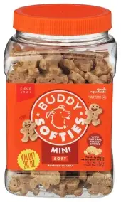 Buddy Biscuits Dog Trt Soft Pnut Butter