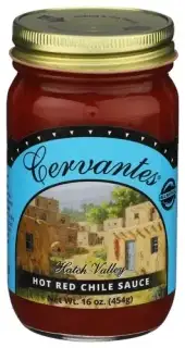 Cervantes Sauce Chile Hot Red