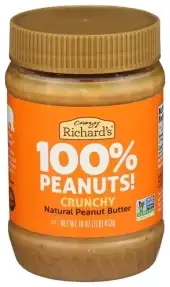 Crazy Richard Peanut Butter Chunky