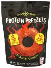 Crisp Power Pretzels Flamin Prtn