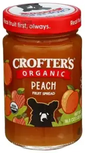 Crofters Spread Frt Peach Org