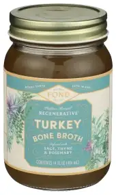 Fond Bone Broth Broth Turkey Sage Rsmry