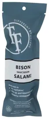 Fossil Farms Salami Bison Saucisson