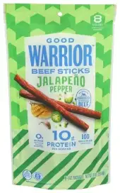 Good Warrior Stick Beef Jalapeno 8Pc