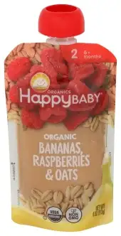 Happy Baby S2 Ban Rspbry Oats Org