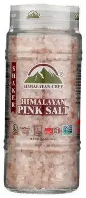 Himalayan Chef Salt Course Glass Shaker