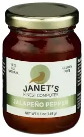 Janets Finest Compotes Compote Jalapeno Pepper