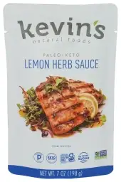 Kevins Natural Foods Sauce Lemon Herb