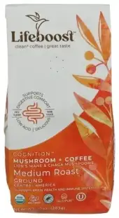Lifeboost Ground Mushroom Coffee