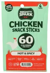 Mighty Spark Jerky Chicken Nshvl Hot