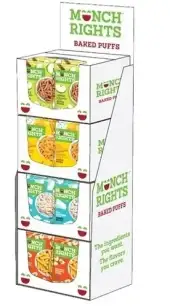 Munch Rights Puffs Mix 4Var 32 Pc
