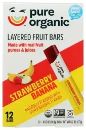 Pure Organic Bar Strwbrry Banana