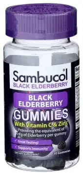 Sambucol Gummies Black Elderberry