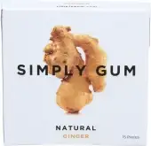Simply Gum Ginger Natural