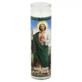 St Jude Candle White