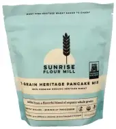 Sunrise Flour Mill Pancake Mix 7 Grn Hrtage