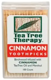 Tea Tree Therapy Toothpick Cinnamon