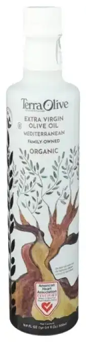 Terra Olive Oil Evo Organic Glass