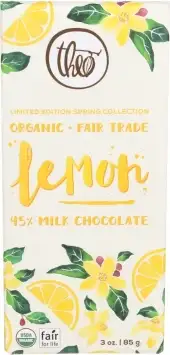 Theo Chocolate Choc Bar 45% Milk Lmn