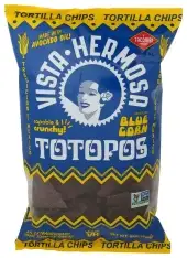 Vista Hermosa Chips Tort Blu Corn Sslt