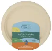 World Centric Plate Fiber 9In