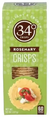 34 Degrees Crispbread Rosemary