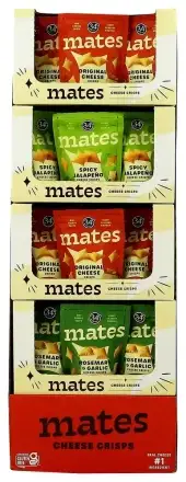 34 Degrees Crisps Mates 3Var 48Pc