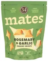 34 Degrees Crisps Rosmry N Garlic Mts