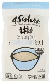 4Sisters Rice White Long Grain Org