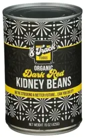 8 Track Foods Kidney Beans Drk Red