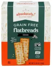 Absolutely Gluten Free Flatbread Tstd Onion