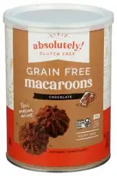 Absolutely Gluten Free Macaroon Cocnt W Choc Drz