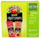 Apple And Eve Fruit Strip Sour Vp 12Pc