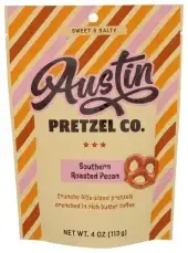 Austin Pretzel Co Pretzels Roasted Pecan