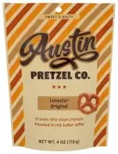 Austin Pretzel Co Pretzels Lonestar Orgnal
