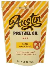 Austin Pretzel Co Pretzels Slt Caramele Brulee